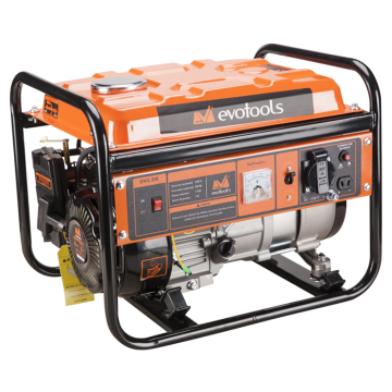 Generator curent electric monofazic Evotools, 1 kW, 1 x 230 V, capacitate rezervor 7 l