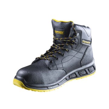 Pantofi de protectie cu bombeu din compozit Topmaster WSH1C, negru, marimea 47