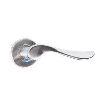 Maner Giulia, inox satinat, deschidere reversibila, 54 mm