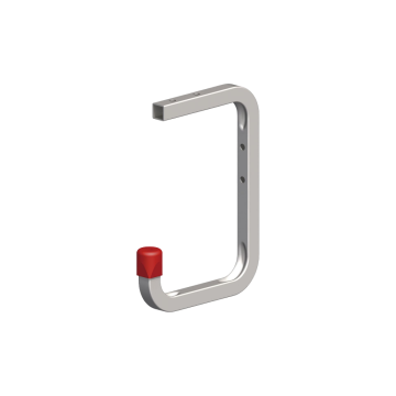 Carlig de perete, tip C, otel, 255 x 150 mm