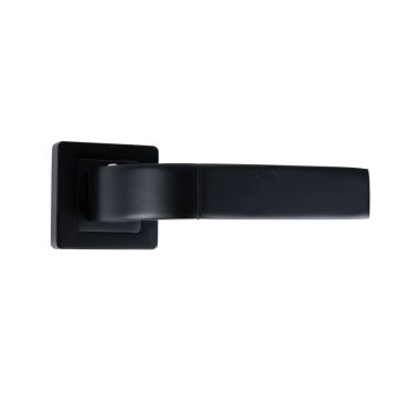 Set manere Yale Bologna, aluminiu, negru mat, rozete incluse