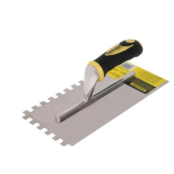 Gletiera otel cu dinti Topmaster, maner plastic, 280 x 130 mm