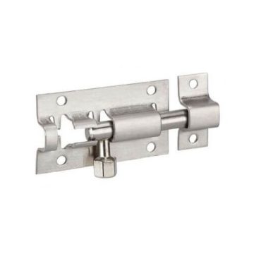 Zavor Thirard Balcani, bolt rotund culisant, inox, 50 mm