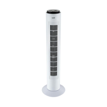 Ventilator camera Somogyi Home TWFR 74, 50 W, 3 trepte, plastic, alb, 22 x 74 cm
