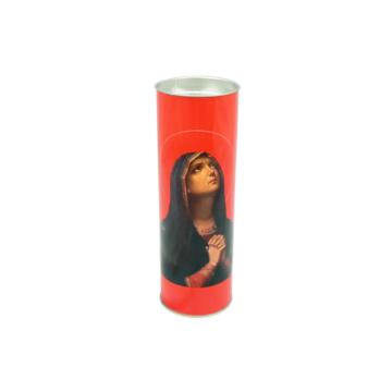 Candela LCA capac anti-vant, rosu, 155 h, 20 buc.