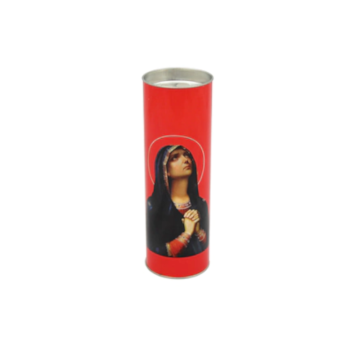 Candela LCA capac anti-vant, rosu, 96 h, 30 buc.
