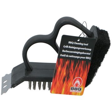 Perie curatare gratar 3 in 1 BBQ Collection, 14 x 23.5 cm