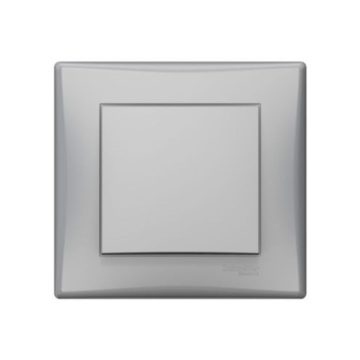 Intrerupator cap scara Sedna, aluminiu, 10 A x 250 V
