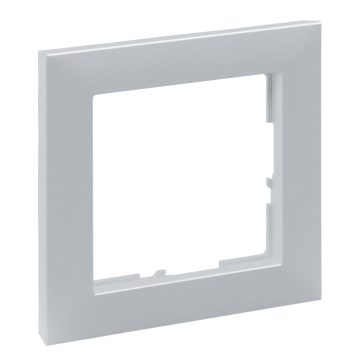 Rama de aparataj Legrand, New Suno, 1 modul, plastic, aluminiu