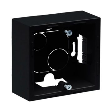 Doza montaj aparent Legrand New Suno, 1 post, negru