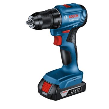 Masina de gaurit/ insurubat Bosch GSR 185-LI Professional, 18 V, 2 acumulatori + lampa LED