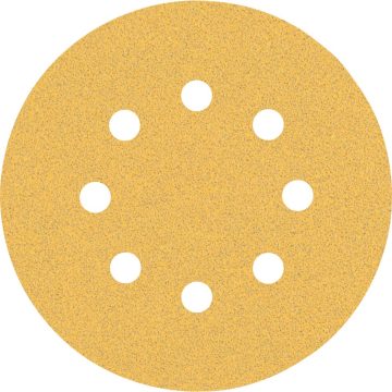 Disc abraziv, pentru lemn, Bosch C470, 125 mm, granulatie 80
