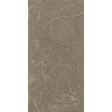 Gresie portelanata rectificata interior Kai Ceramics, Stoneline Brown, finisaj mat, maro, antiderapanta, dreptunghi, grosime 9 mm, 30 x 60 cm