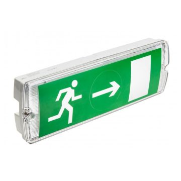 Corp iluminat siguranta, LED, 3 W, IP65, alb