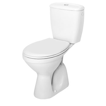 Set compact WC cu evacuare verticala Kolo Idol, ceramica, alb, 3/6 l, 76.5 x 63 x 38 cm