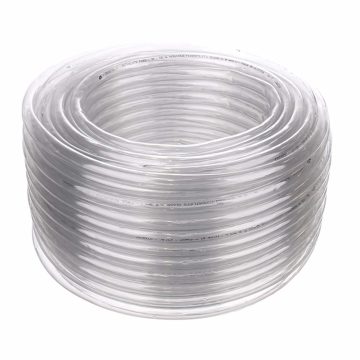 Furtun alimentar Fitt Cristal R50 25, monostrat, PVC, transparent, 50 m
