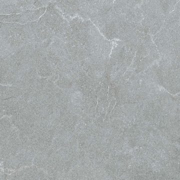 Gresie portelanata Kai Stoneline Grey, mata, aspect piatra, R9, patrata, 60 x 60 cm