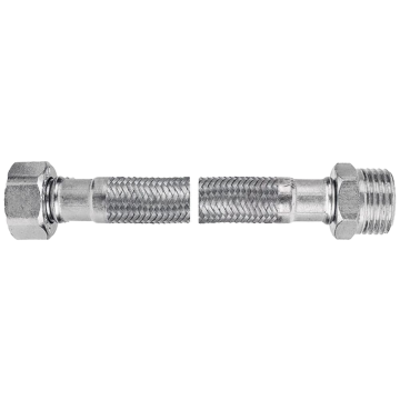 Racord flexibil apa Ferro, PWS 31, 1/2 X 1/2, FI-FE, 40 CM