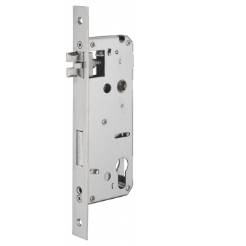 Broasca usa intrare, ingropata, contraplaca otel, argintiu, 50 x 85 mm