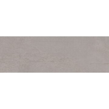 Faianta baie rectificata Dominos Grey, gri, mat, aspect de ciment, 75 x 25 cm