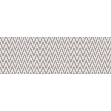Faianta baie rectificata glazurata Dominos Gray HL, gri, model, 75 x 25 cm