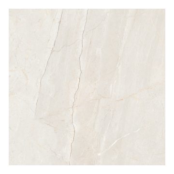 Gresie interior bej River Ivory, portelanata, rectificata, glazurata, finisaj lucios, patrata, grosime 9 mm, 80 x 80 cm