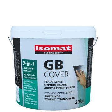 Glet de finisaj pentru interior Isomat GB-COVER, 20 kg