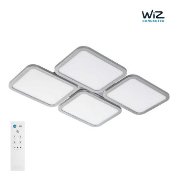 Plafoniera 4 x LED Globo Reev, functie WIZ WI-FI integrata, 30 W