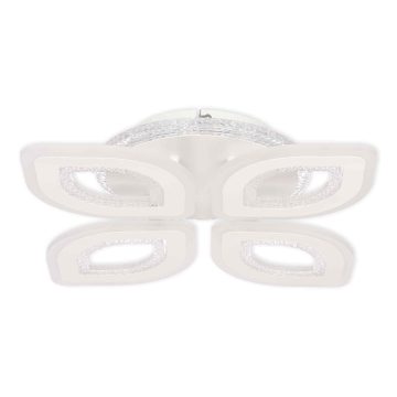 Plafoniera LED Doris,functie inteligenta WI-FI, 4 x 94 W, 48 x 48 x 9 cm