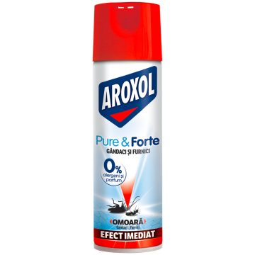 Spray Pure&Forte gandaci Aroxol, efect imediat, 300 ml