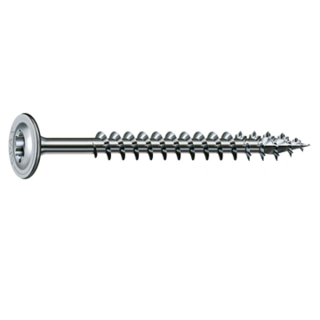 Surub Spax cu cap saiba, otel zincat, 8 x 380 mm