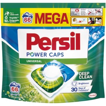 Detergent rufe Persil Power Caps Universal, rufe colorate, 66 capsule