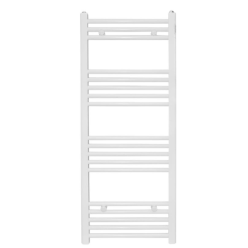 Calorifer baie Quadro, portprosop, alb, drept, 600 x 1800 mm, accesorii incluse