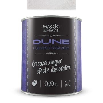 Vopsea decorativa cu efect de dune de nisip, Magic Efect Dune Absolute White, 0.9 l