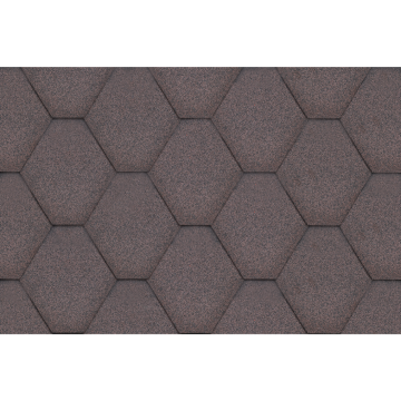 Sindrila bituminoasa forma hexagonala, maro, 2.61 mp