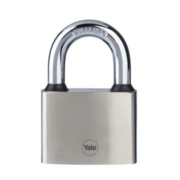 Lacat otel Yale Veriga Scurta, 60 mm, 3 chei