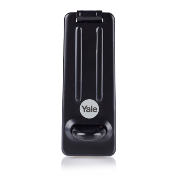 Zavor pentru lacat Yale, otel, 120 mm, negru