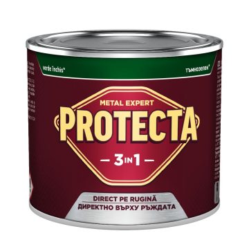 Vopsea alchidica/email Protecta 3 in 1, verde inchis , interior/exterior, 2,5 L