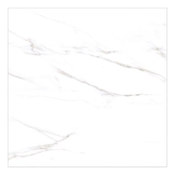 Gresie portelanata exterior Kai Ceramics Marmi, alb, aspect marmura, finisaj mat, patrata, grosime 8.5 mm, 60 cm