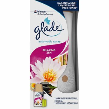 Odorizant camera Glade automatic spray, relaxing Zen, 269 ml