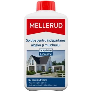 Solutie indepartare alge si muschi Mellerud, 1 l