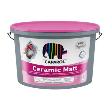 Vopsea ultralavabila interior Caparol Ceramic Matt, alb, 2.5 l