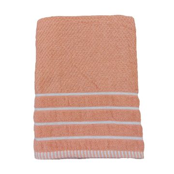 Prosop de baie Terry, bumbac, peach, 70 x 140 cm