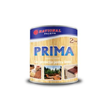 Lac protector pentru lemn PRIMA 5050BL, pe baza de solvent, interior/exterior, incolor, 20 l