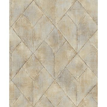 Tapet vinil Grandeco Nomad A47506 , bej/maro, 10 x 0.53 m