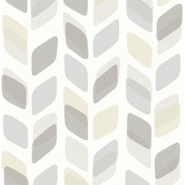 Tapet vinil Grandeco, model geometric, multicolor, 10 x 0.53 m