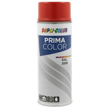Vopsea spray Dupli-Color Prima, RAL 3000 rosu foc, 400 ml