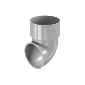 Cot scurgere burlan PVC Devorex Classic 120, diametru 80 mm, gri