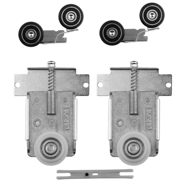Sistem de glisare FASTOR fara frezare, set 1 usa, 50kg