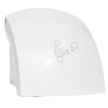 Uscator electric de maini Ferro 6909.1, plastic, alb, 1500W
